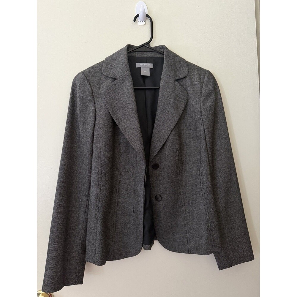 Ann Taylor Petites Gray Blazer size 4P